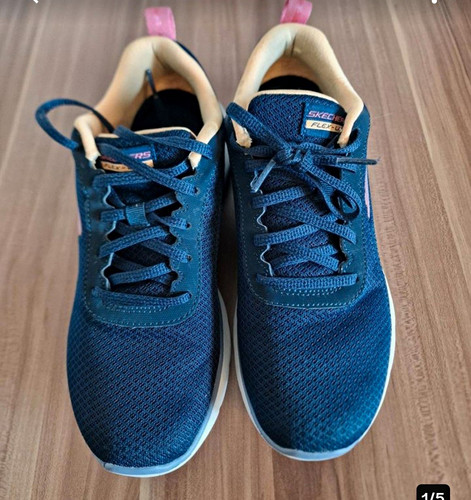 Skechers flex sneaker blau - flex,